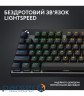 Клавіатура бездротова LOGITECH G Pro X TKL GL Tactile Switch Black (920-012136)