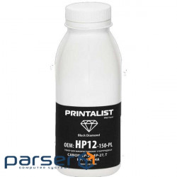 Тонер HP LJ 1200/1220, 150г Black Printalist (HP12-150-PL)