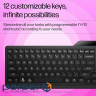 Клавіатура мембранна HP 460 Multi-Device key, BT, EN/UK, чорний (7N7B8AA)