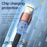 Дата кабель USB 2.0 AM to Lightning 1.0m 2.4A black Essager (EXCL-XC01)