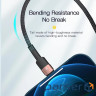 Дата кабель USB 2.0 AM to Lightning 1.0m 2.4A black Essager (EXCL-XC01)