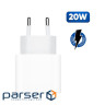 Зарядний пристрій Armorstandart AMHJ83 20W USB-C White + cable USB-C to USB-C (ARM77725)