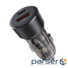Автозаряджання 2xUSB 60W (USB-C + USB-A) B12 Acefast (6974316282914)