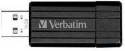 USB накопичувач VERBATIM USB Drive 16 Gb STORE'N'GO PIN STRIPE BLACK (49063)