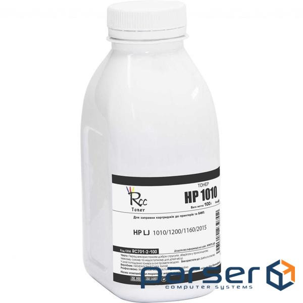 Toner HP LJ 1010/1200/1160/2015, 100г Black RC (RC701-2-100)