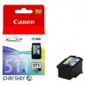Картридж Canon CL-511 Color MP260 (2972B001/2972B007/2981B007/29720001)