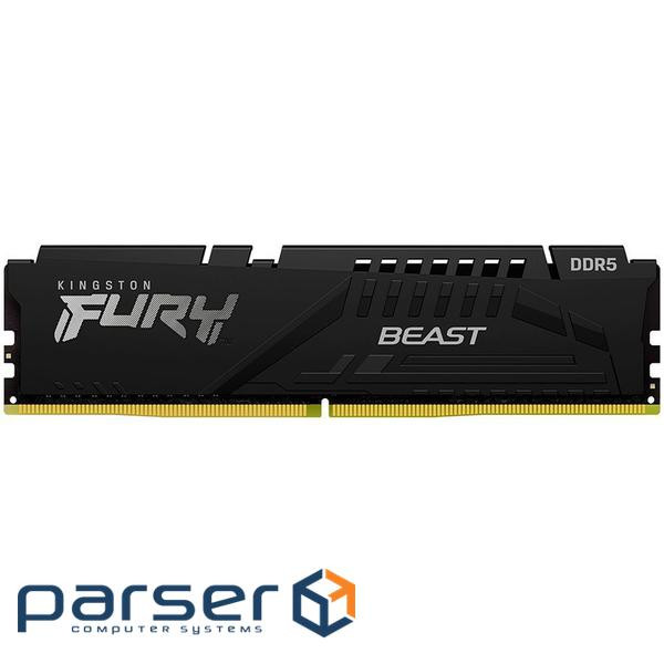 Kingston DRAM 8GB 6000MT/s DDR5 CL36 DIMM FURY Beast Black EXPO (KF560C36BBE-8)