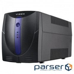Uninterrupted power supply unit Vinga LED 1200VA plastic case with USB (VPE-1200PU)