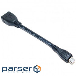 Дата кабель OTG USB 2.0 AF to Micro 5P 0.1m Extradigital (KBO1623)