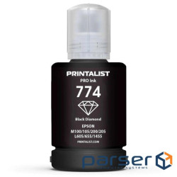 Чорнило Printalist Epson M100/M200 140г Black Pigmented (PL774BP)