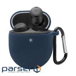 Чохол для навушників BeCover Silicon для Google Pixel Buds Pro Deep Blue (709576)
