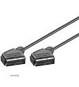 Кабель аудіо-відео SCART M/M 10.0m,21pin Shielded D=7.0mm розбірний,чорний (75.05.0177-1) (75.05.0177-1)