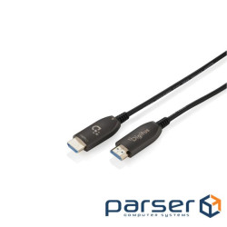Кабель DIGITUS HDMI UHD 8K, AOC hybrid-fiber, type A M/M, 40м, чорний (AK-330126-400-S)