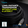 Кабель DIGITUS HDMI UHD 8K, AOC hybrid-fiber, type A M/M, 40м, чорний (AK-330126-400-S)
