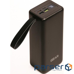Батарея універсальна GEAR 40000mAh, PD/22.5W, black (SPO4)