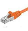 Патч-корд фольгований RJ45 FTP5e 2.0m, patch AWG26 D=5.5mm Gold Protect, оранжевий (75.09.3460-10)