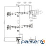 Desktop mount for 4 monitors BRATECK LDT66-C048 17"-32" Black