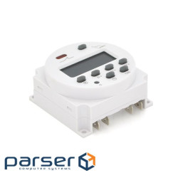 Реле часу CN101A з індикацією затримки часу, для підключення на DIN рейку до 16А, 220V , 220V