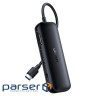 Перехідник USB2.0 Type-C to VGA V1.2/HDMI V2.0b/DP V1.2a CM260 black Ugreen (60568)