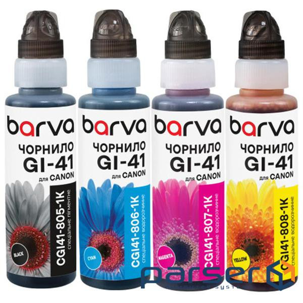 Ink Barva Canon GI-41 4x100 ml , OneKey, 1K (CGI41-1K-MP)