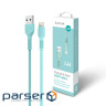 Кабель ACCLAB AL-CBCOLOR-L1MT USB - Lightning (M/M), 1.2 м , Mint (1283126518195)