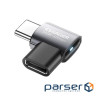 Перехідник USB-C F to USB-C M USB 4.0 40Gbps 240W 90 corner Essager (EOTG7-YH0G-P)