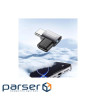 Перехідник USB-C F to USB-C M USB 4.0 40Gbps 240W 90 corner Essager (EOTG7-YH0G-P)