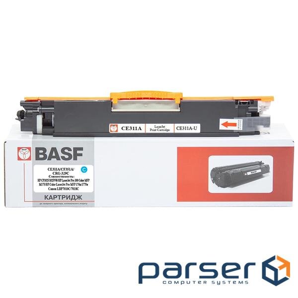 Картридж BASF HP CP1025/CE311A/CF351A, Canon729 Cyan (BASF-KT-CE311A-U)