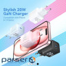 Зарядний пристрій 1xUSB-C 20W GaN + USB-C cable М-М White Vention (TZ-FEPW0-EU-01)