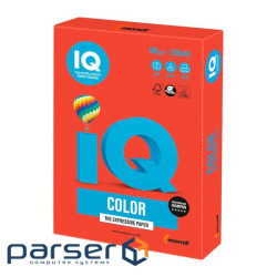 Папір Mondi IQ color А4 intensive, 80g 500sheets, Coral red (CO44/A4/80/IQ)