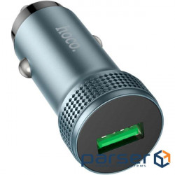Зарядное устройство HOCO Z49A Level USB Metal Gray (6931474795694)