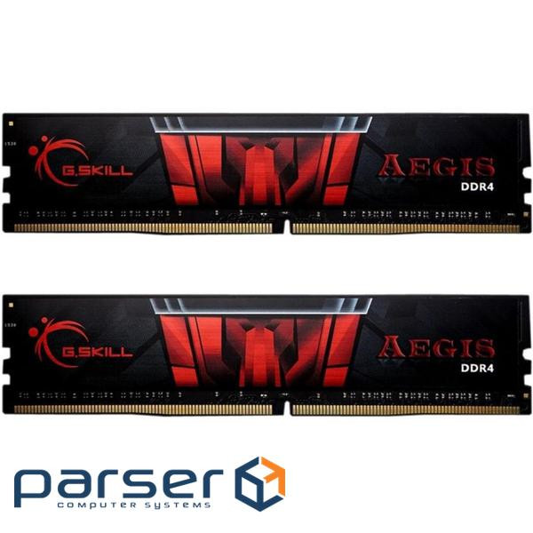 Модуль пам'яті G.SKILL Aegis DDR4 2666MHz 16GB Kit 2x8GB (F4-2666C19D-16GIS)