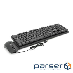 Комплект провідний KB+Mouse XSTRIKE X-1012, USB, (Eng / Укр / Pyc), Black, Box