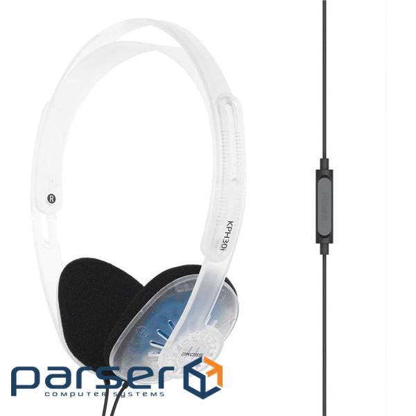 Навушники Koss KPH30i Clear (196742.101)