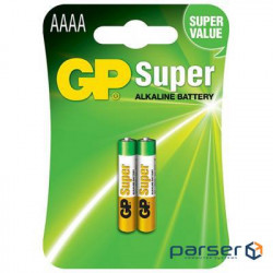 Battery Gp AAAA LR61 Super Alcaline * 2 (25A-U2 / 4891199058615)