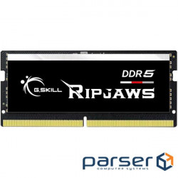 Laptop memory module SoDIMM DDR5 16GB 4800 MHz Ripjaws G.Skill (F5-4800S4039A16GX1-RS)
