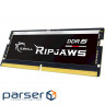 Модуль пам'яті для ноутбука SoDIMM DDR5 16GB 4800 MHz Ripjaws G.Skill (F5-4800S4039A16GX1-RS)