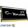 Модуль пам'яті для ноутбука SoDIMM DDR5 16GB 4800 MHz Ripjaws G.Skill (F5-4800S4039A16GX1-RS)