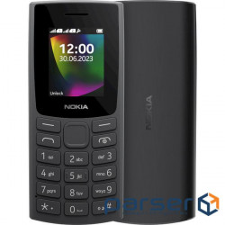 Мобильный телефон NOKIA 106 (2023) DS Charcoal (1GF019BPA2C01)