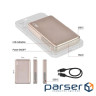 Батарея універсальна EMOS 10000mAh, MagSafe, 20W, pink (B0552RG)