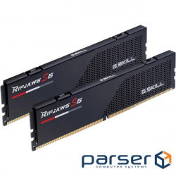 Memory module G.SKILL Ripjaws S5 Matte Black DDR5 6000MHz 32GB Kit 2x16GB (F5-6000J3040F16GX2-RS5K)