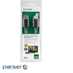 Multimedia cable HDMI to HDMI 2.0m Belkin (F3Y021bt2M)