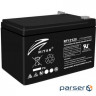 Accumulator battery RITAR RT12120B Black (12В, 12Ач)