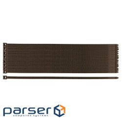 Хомут-стяжка Neo Tools, 50шт, пластик, 7.6х380мм, коричневий (15-970)