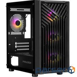 Корпус Prologix Flow GM-05RB Black