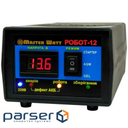 Інтелектуальне ЗУ РОБОТ-12 десульфатирующее для акумулятора 12V (1-200Ah) (MF, WET,AGM (MW-ROBOT-12) 12V (1-200Ah) (MF, WET,AGM (MW-ROBOT-12)