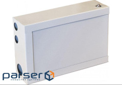 Антивандальна шафа VAGOS Lite 165х250x70 (0.5мм) двері пенал, замок - гвинтовий, 4відп. 22м (036839) (036839)