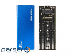 External pocket FRIME FHE202.M2U30 M.2 SSD to USB 3.0 Blue