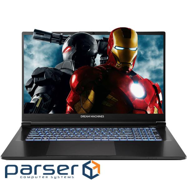 Dream Machines RG5060-17UA35 17.3” QHD 165Hz, 300n/i9-14900HX/32 GB/SSD 1TB/RTX5060/GLAN/DOS