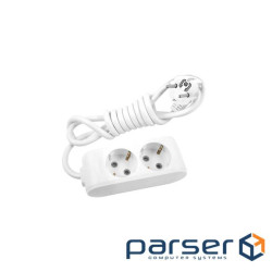 Сетевой удлинитель Panasonic X-tendia із заземленням 2 розетки, 3м (WLTB04232GR-UA) (WLTB04232GR-UA)